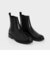 テクスチャードラウンドトゥ チェルシーブーツ / Textured Round Toe Chelsea Boots