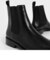 テクスチャードラウンドトゥ チェルシーブーツ / Textured Round Toe Chelsea Boots