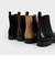 テクスチャードラウンドトゥ チェルシーブーツ / Textured Round Toe Chelsea Boots