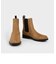 テクスチャードラウンドトゥ チェルシーブーツ / Textured Round Toe Chelsea Boots