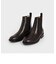 テクスチャードラウンドトゥ チェルシーブーツ / Textured Round Toe Chelsea Boots
