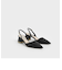 トラペーズヒール スリングバックパンプス / Trapeze Heel Slingback Pumps