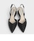 トラペーズヒール スリングバックパンプス / Trapeze Heel Slingback Pumps