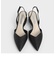 トラペーズヒール スリングバックパンプス / Trapeze Heel Slingback Pumps