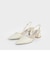 トラペーズヒール スリングバックパンプス / Trapeze Heel Slingback Pumps