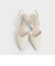 トラペーズヒール スリングバックパンプス / Trapeze Heel Slingback Pumps
