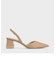 トラペーズヒール スリングバックパンプス / Trapeze Heel Slingback Pumps