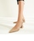 トラペーズヒール スリングバックパンプス / Trapeze Heel Slingback Pumps