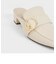 リングエンベリッシュド ローファーミュール / Ring Embellished Loafer Mules 