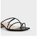 ストラッピートゥリング サンダル / Strappy Toe Ring Sandals