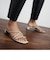 ストラッピートゥリング サンダル / Strappy Toe Ring Sandals