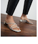 ストラッピートゥリング サンダル / Strappy Toe Ring Sandals
