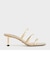 ストラッピー ヒールドミュール / Strappy Heeled Mules