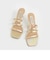 ストラッピー ヒールドミュール / Strappy Heeled Mules