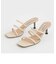 ストラッピー ヒールドミュール / Strappy Heeled Mules