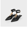 チェーンリンク アンクルストラップパンプス / Chain Link Ankle Strap Pumps