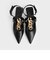チェーンリンク アンクルストラップパンプス / Chain Link Ankle Strap Pumps