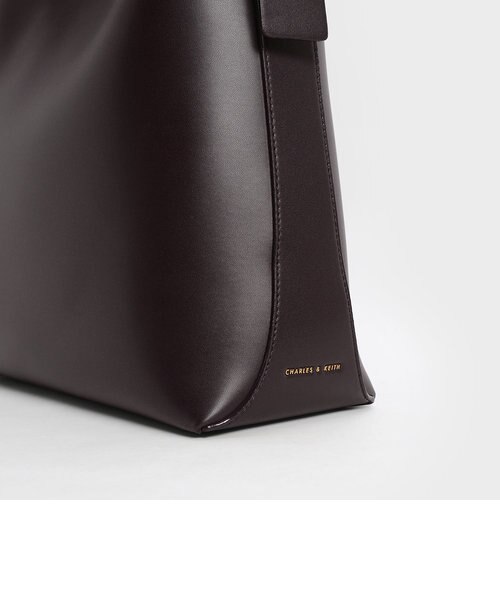 CHARLES &amp; KEITH シングルハンドル ラージホーボーバッグ CHARLES & KEITH シングルハンドル ラージホーボーバッグ 【再入荷