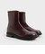 ラウンドトゥ ジップアップアンクルブーツ / Round Toe Zip-Up Ankle Boots