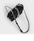 メタリックアクセント ターンロッククロスボディバッグ / Metallic Accent Turn-Lock Crossbody Bag