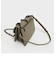 メタリックアクセント ターンロッククロスボディバッグ / Metallic Accent Turn-Lock Crossbody Bag