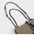 メタリックアクセント ターンロッククロスボディバッグ / Metallic Accent Turn-Lock Crossbody Bag