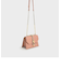 メタリックアクセント ターンロッククロスボディバッグ / Metallic Accent Turn-Lock Crossbody Bag