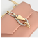 メタリックアクセント ターンロッククロスボディバッグ / Metallic Accent Turn-Lock Crossbody Bag