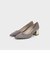 メタリックブロックヒール パンプス / Metallic Block Heel Pumps 