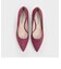 メタリックブロックヒール パンプス / Metallic Block Heel Pumps 