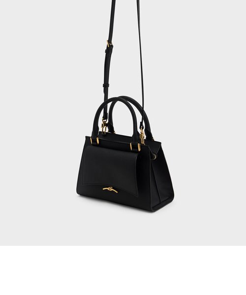 未使用級✨チャールズアンドキースHuxley ハクスリートラペーズ トートバッグ ハクスリートラペーズ トートバッグ / Huxley Trapeze Tote Bag