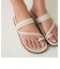 トウループ ストラッピーフラットサンダル / Toe Loop Strappy Flat Sandals 