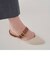 カットアウトストラップ フラットミュールパンプス / Cut-Out Strap Flat Mule Pumps 