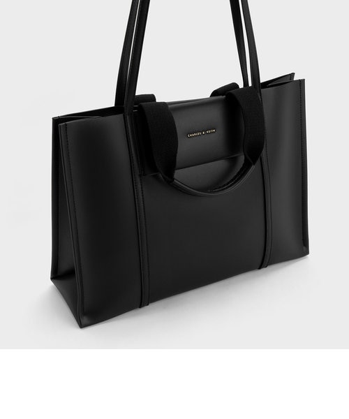 Shalia シャリア ラージダブルハンドルトートバッグ 【再入荷
