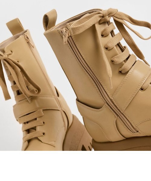 Rainier レーニア ベルトレースアップブーツ ｜チャールズ