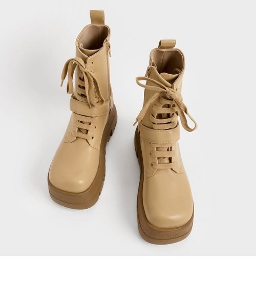 Rainier レーニア ベルトレースアップブーツ ｜チャールズ