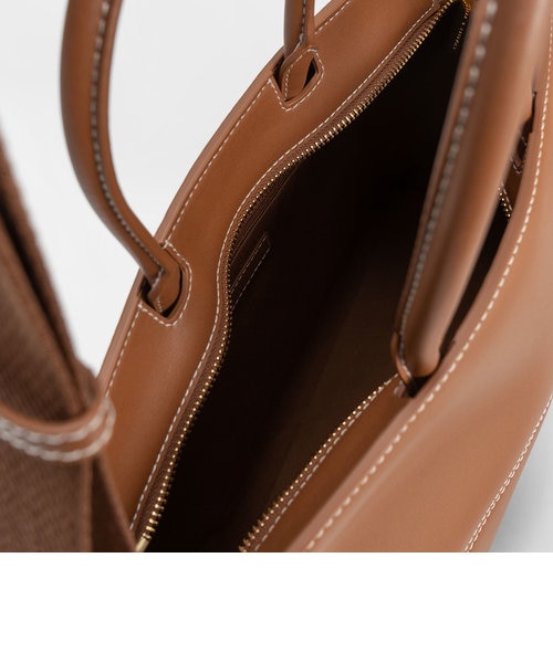 Nasrin ナスリン ジオメトリックトートバッグ｜チャールズ＆キースの