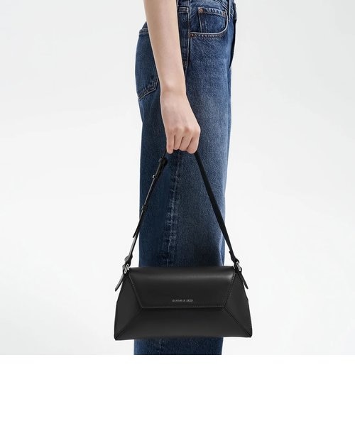 Nasrin ナスリン ジオメトリックショルダーバッグ ｜チャールズ