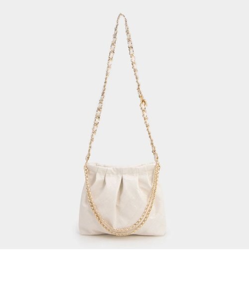 【美品】Duo ドゥオブレードチェーンハンドルホーボーバッグ Duo ドゥオ ブレードチェーンハンドルホーボーバッグ ｜チャールズ