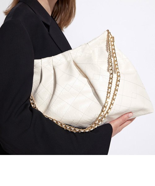 【美品】Duo ドゥオブレードチェーンハンドルホーボーバッグ Duo ドゥオ ブレードチェーンハンドルホーボーバッグ ｜チャールズ