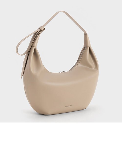 Odella オデラ カーブホーボーバッグ CHARLES & KEITH Odella オデラ カーブホーボーバッグ 【再入荷