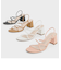Meadow メドー ストラッピーブロックヒールサンダル 
