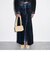 Loey ローイー テキスチャーボウフラットミュール 