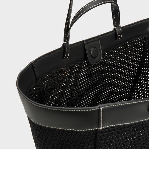CHARLES & KEITH Ida アイダ　ニット　トートバッグ Ida アイダ ニットトートバッグ ｜チャールズ＆キースの通販