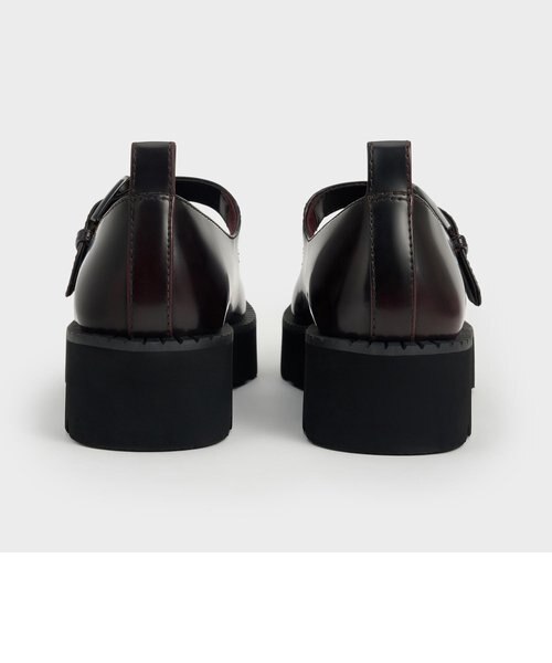 バックル リッジッドソールチャンキーメリージェーン｜チャールズ