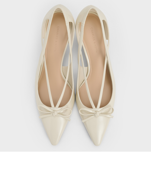 カットアウト キトゥンヒールパンプス｜チャールズ＆キースの通販