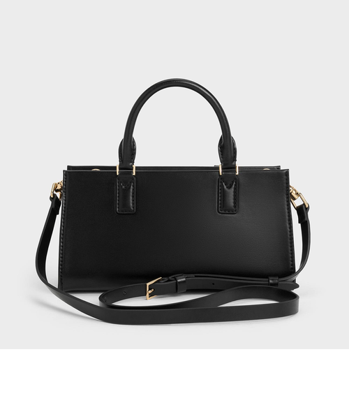 Kerry ミニケリー トートバッグ CHARLES ＆ KEITH トートバッグ Kerry ミニケリー レディース