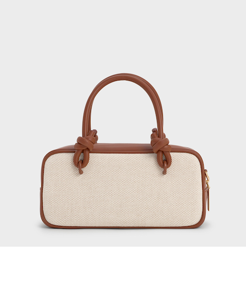 Sammie サミー ノットハンドルイロンゲイティッドバッグ - バターイエロー