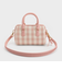 Everleigh エベルレイ チェッカーボウリングバッグ