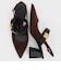 Yvette イヴェット メリージェーンスリングバックパンプス